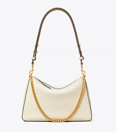 Tory Burch designer shoulder bags Perry Shoulder Bag in Light Cream front