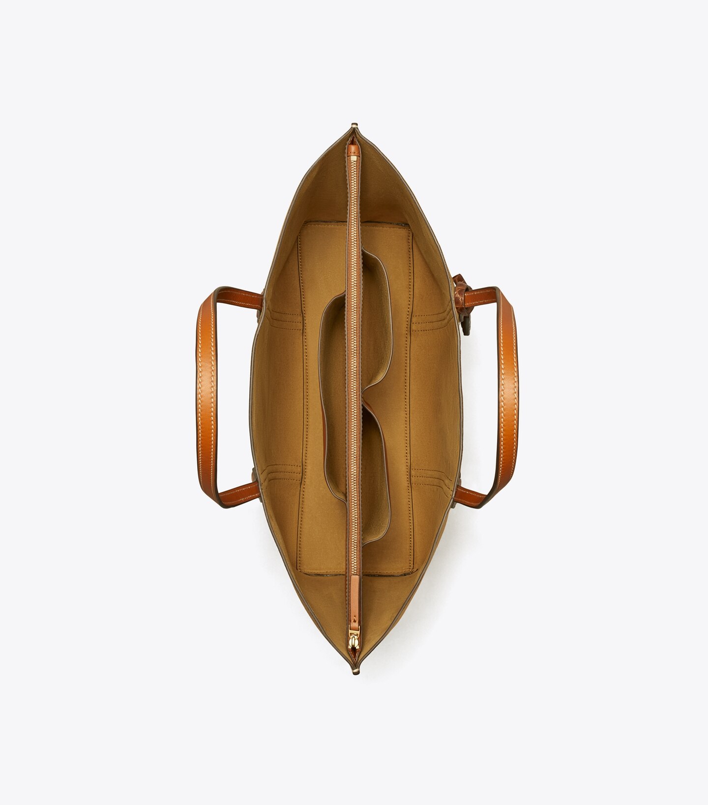 Perry Suede Triple-Compartment Tote