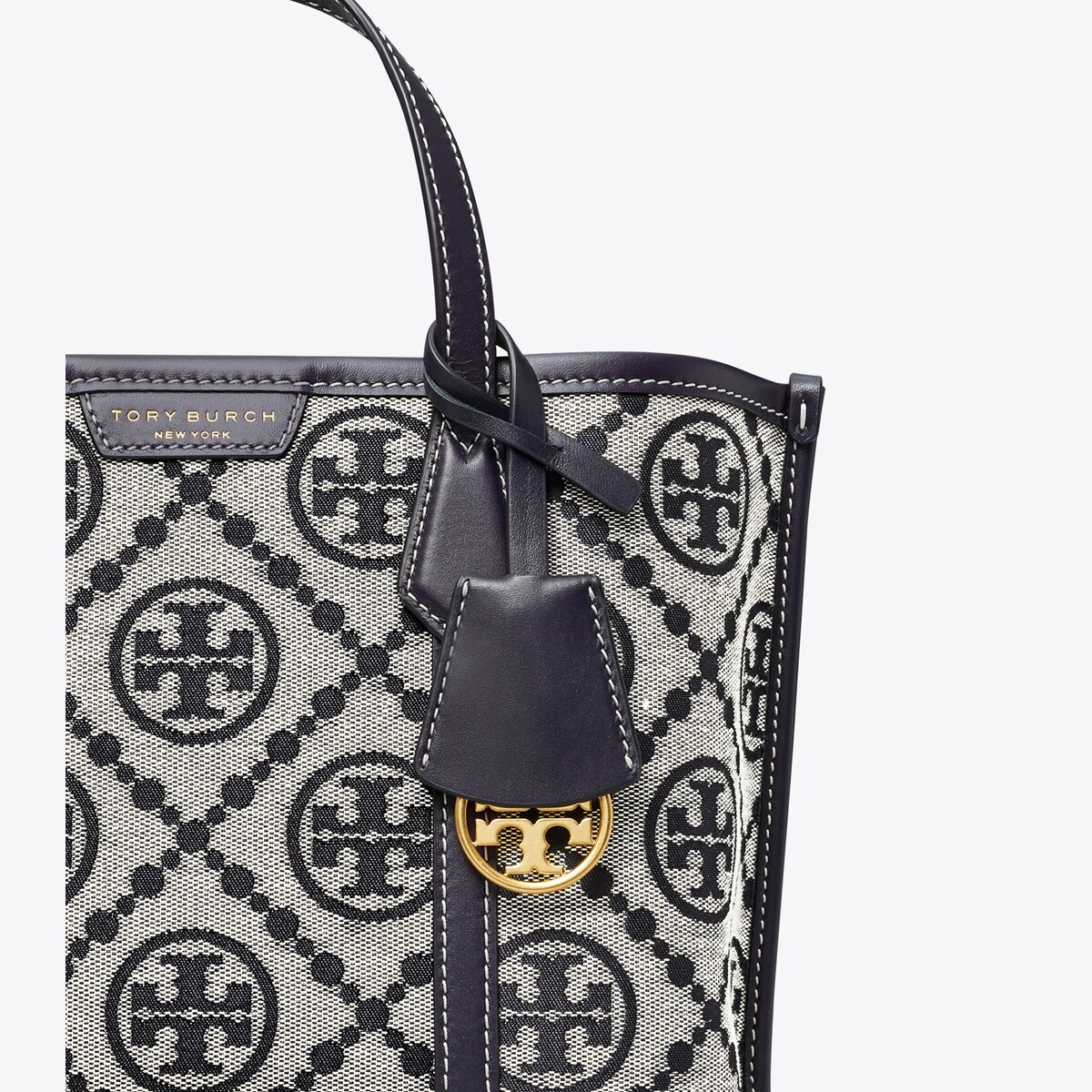 Perry T Monogram Small Triple-Compartment Tote: Women's