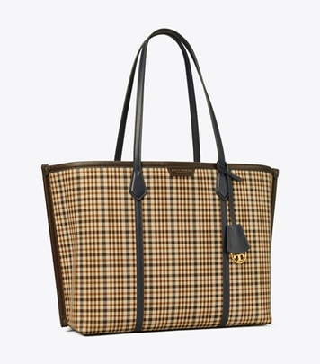 Tory Burch PERRY TRIPLE COMPARTMENT TOTE - Tote bag - bay gray
