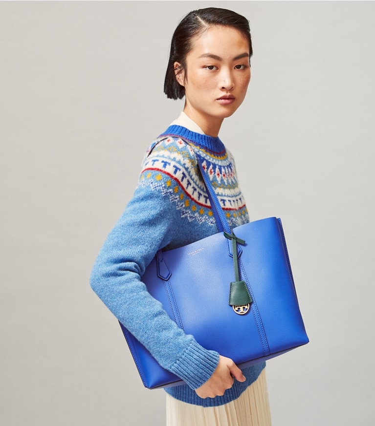 Tory burch nautical blue bag hot sale