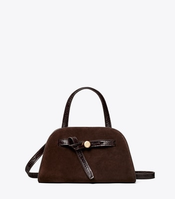Petit bauletto Romy en suède