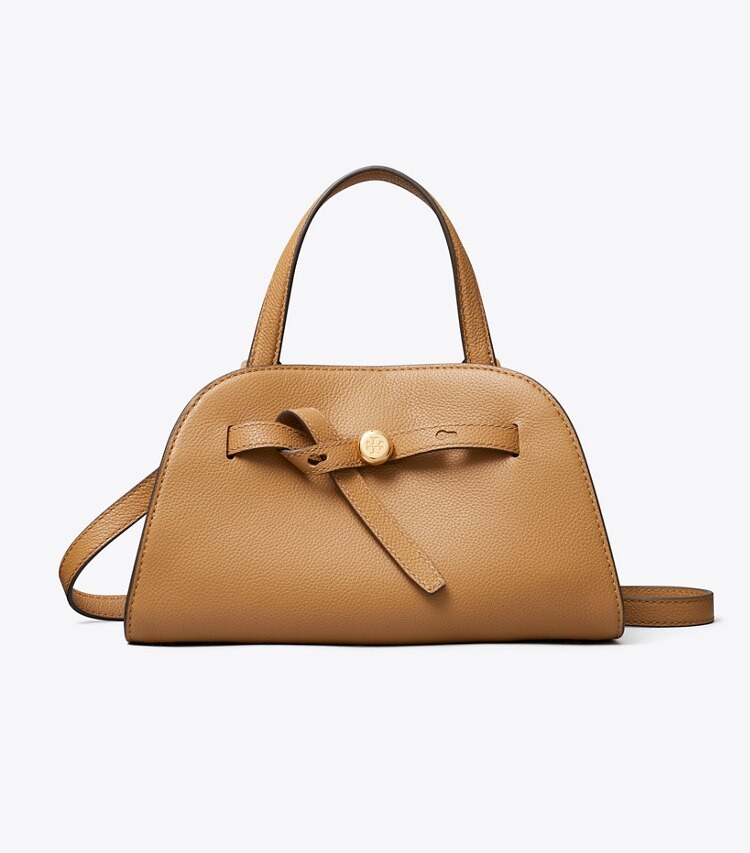 Tory Burch designer sacs à bandoulière Petit bauletto Romy dans Tiramisu de face