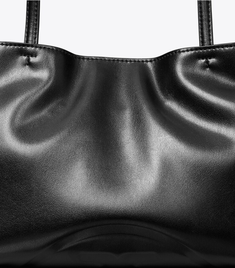 Tory Burch designer cabas Petit cabas à cordons de serrage Ella natuura™ in Black informations