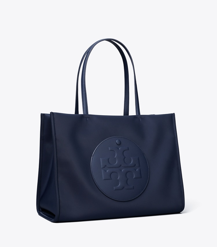 Tory Burch designer cabas Petit cabas Ella in NEW NAVY angle