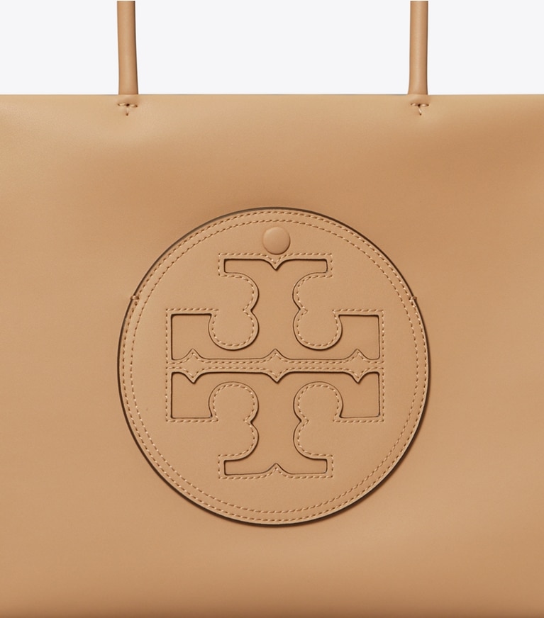 Tory Burch designer cabas Petit cabas Ella Bio in Light Sand angle
