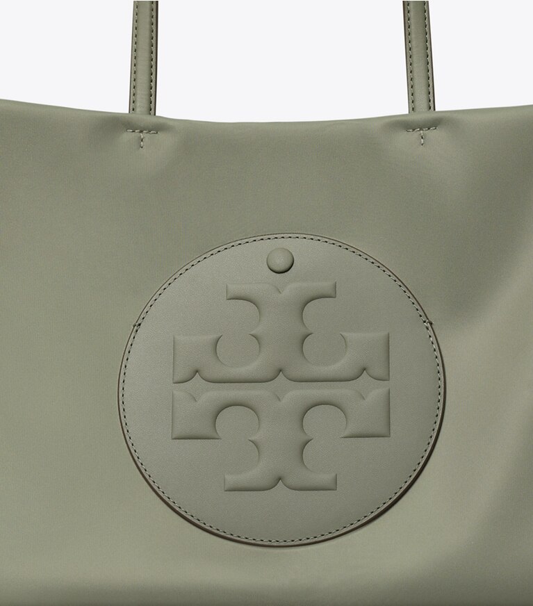 Tory Burch designer cabas Petit fourre-tout Ella dans Stone détails