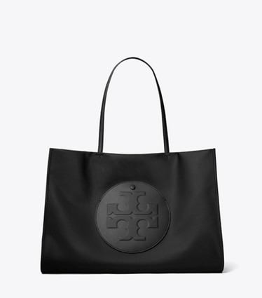 Tory Burch designer cabas Petit fourre-tout Ella dans Black de face