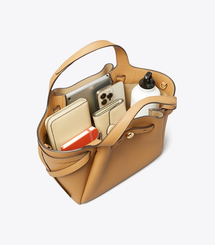 Tory Burch designer cabas Petit fourre-tout Romy dans Tiramisu supplémentaire
