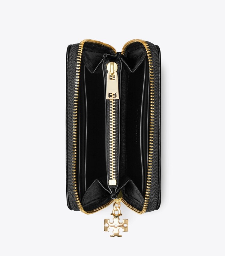 Tory Burch designer portefeuilles Petit portefeuille Bunny Knot in Black dessus