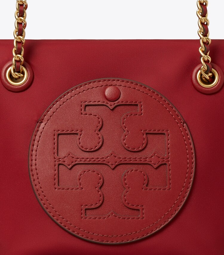 Tory Burch designer sacs à bandoulière Petit sac à bandoulière chaîne Ella in Bartlett Red informations