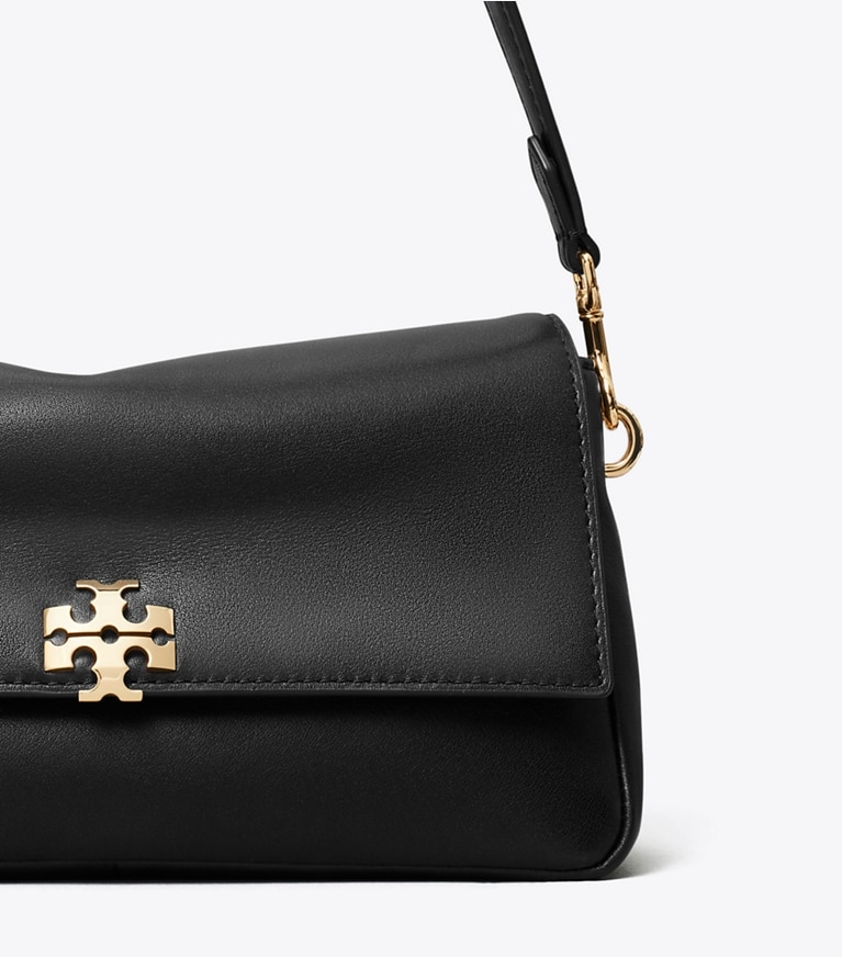 Tory Burch designer sacs porté épaule Petit sac à bandoulière Charlie dans Black détails