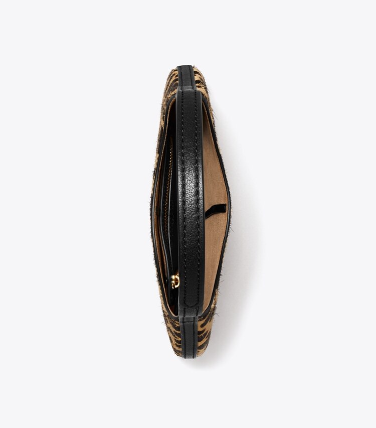 Tory Burch designer sacs porté épaule Petit sac à main ajouré en cuir de veau façon poulain dans Multi vue du dessus