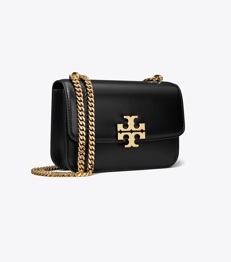 Tory Burch designer sacs porté épaule Petit sac Eleanor in Black angle