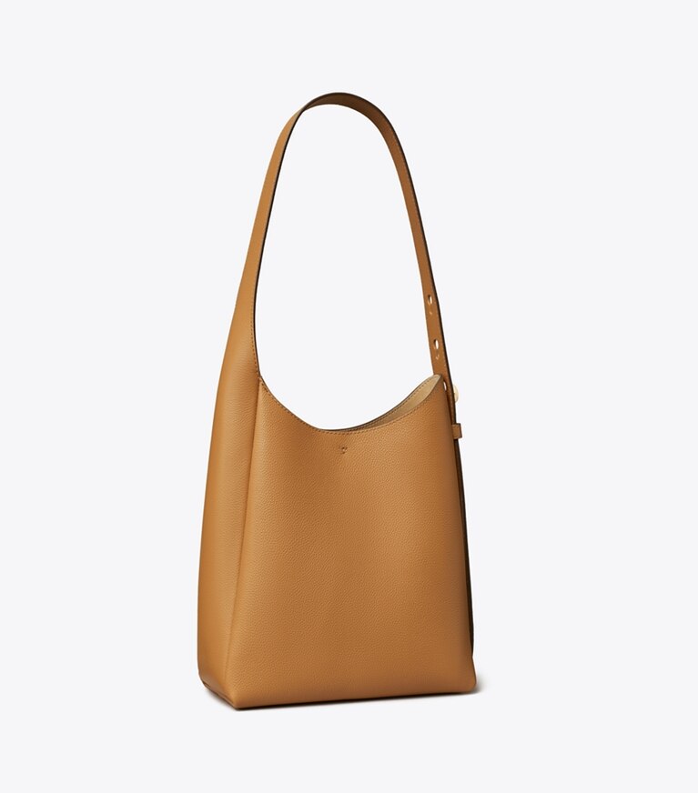 Tory Burch designer sacs hobo Petit sac Hobo Romy in Tiramisu additional