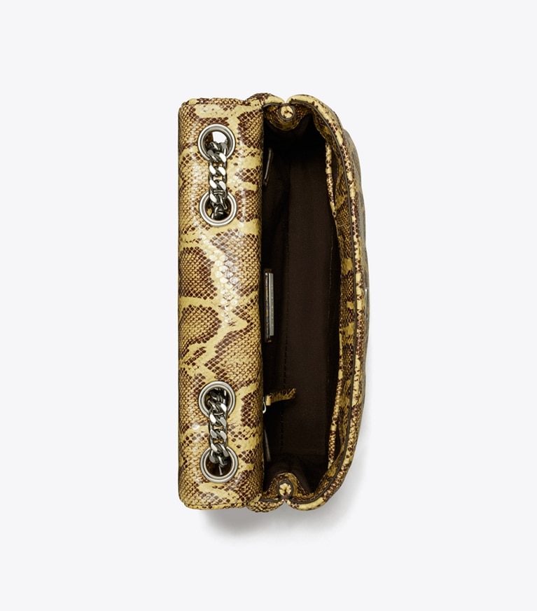 Tory Burch designer sacs porté épaule Petit sac porté épaule convertible Kira à matelassage losange in Multi angle