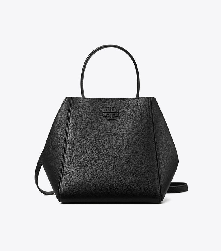 Tory Burch designer sacs à bandoulière Petit sac seau McGraw dans Black supplémentaire