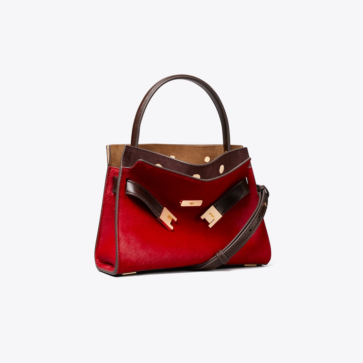 Petite Lee Radziwill Calf Hair Double Bag: Women's Handbags