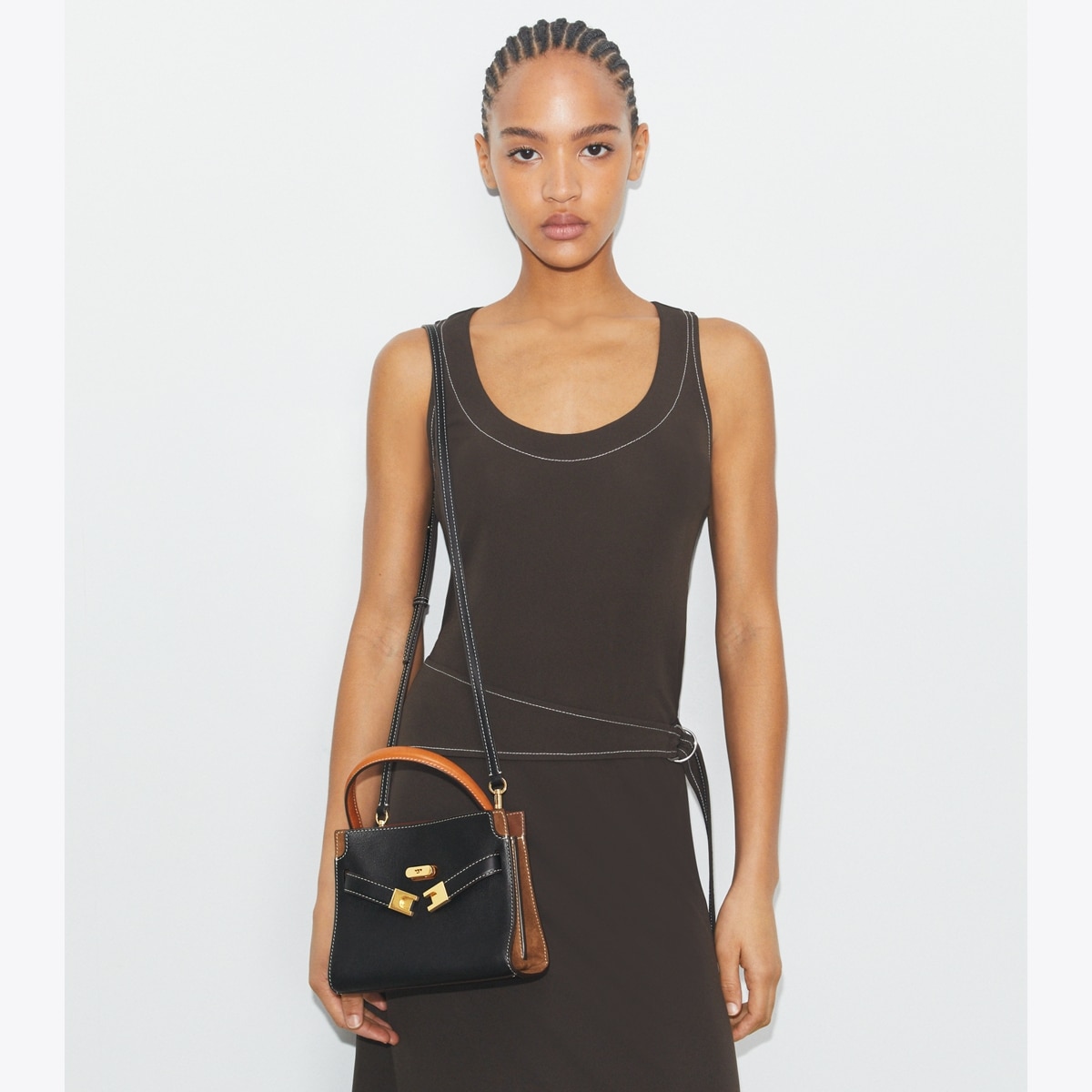 【関税込み】tory burch 'Lee Radziwill' handbag Petite Lee Radziwill Double Bag: Women's Designer Crossbody