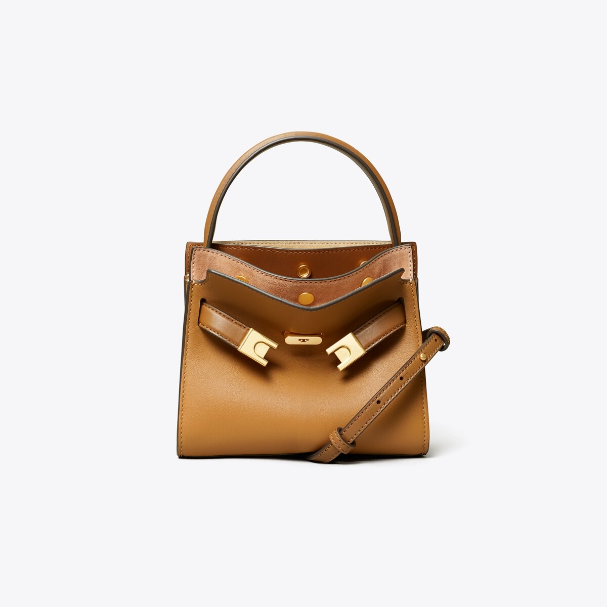 Tory Burch【関税送料込】Small N/S Flat Lee Radizwill バッグ リー ラジウィル スモール ダブルバッグ: レディース サッチェル