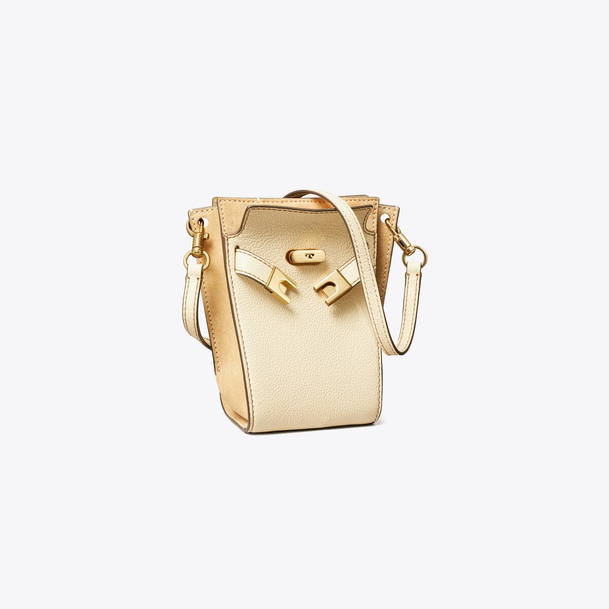 Petite Lee Radziwill Pebbled Double Bucket: Women's Designer