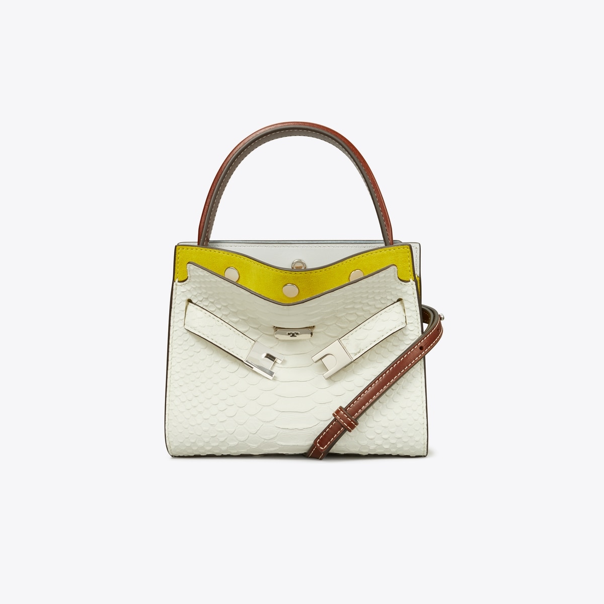 ★Tory Burch★感覚的な外見★Lee Radziwill ダブルバッグ Small Small Lee Radziwill Double Bag: Women's Designer Satchels