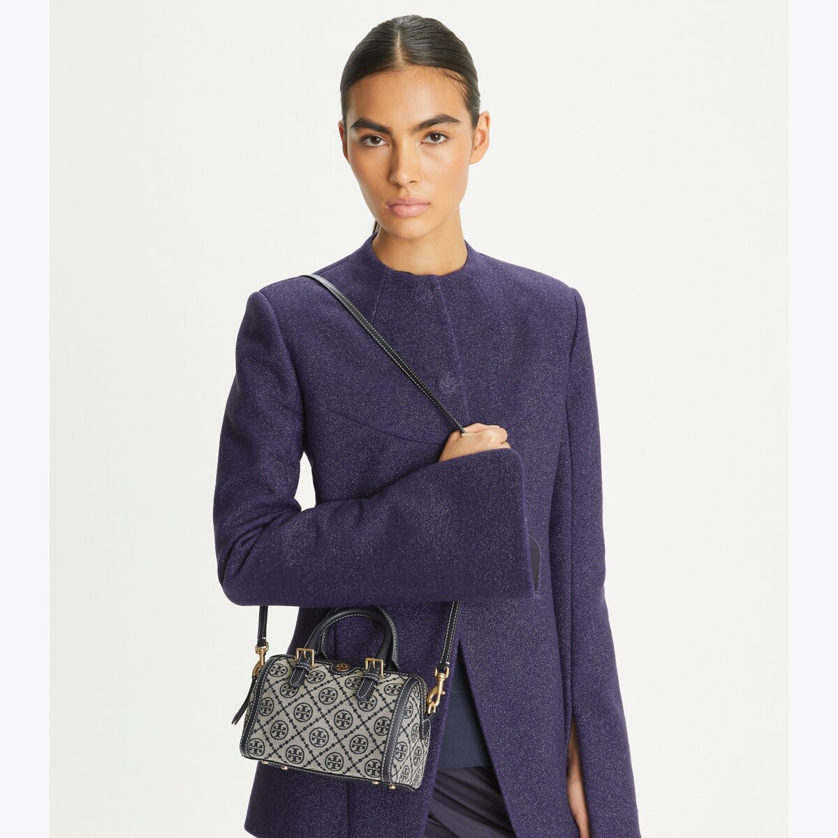 Petite T Monogram Barrel Bag: Women