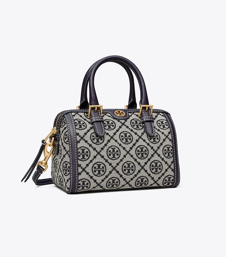 Petite T Monogram Barrel Bag: Women's Designer Crossbody Bags | Tory Burch