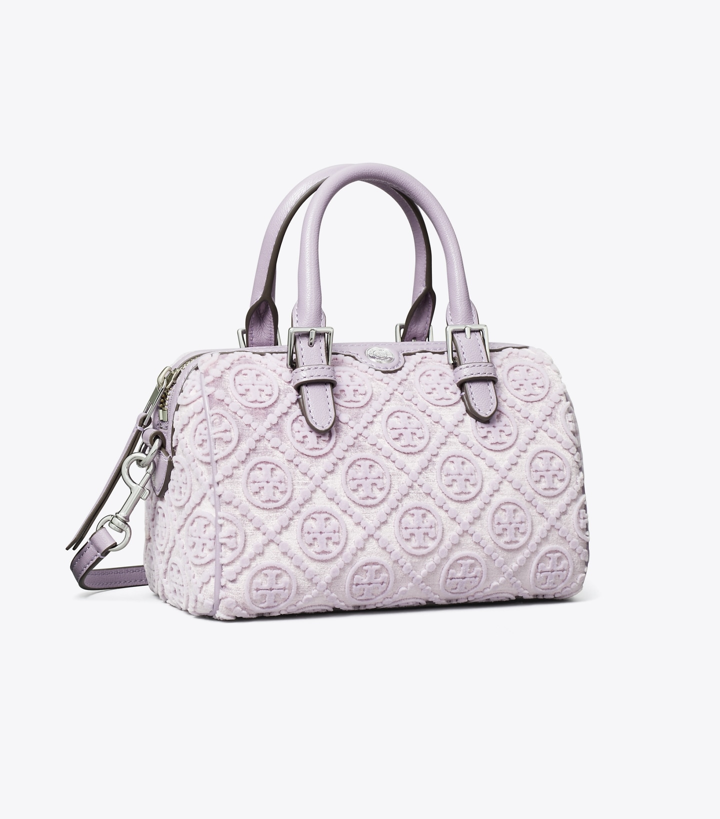 Petite T Monogram Fil Coupé Barrel Bag