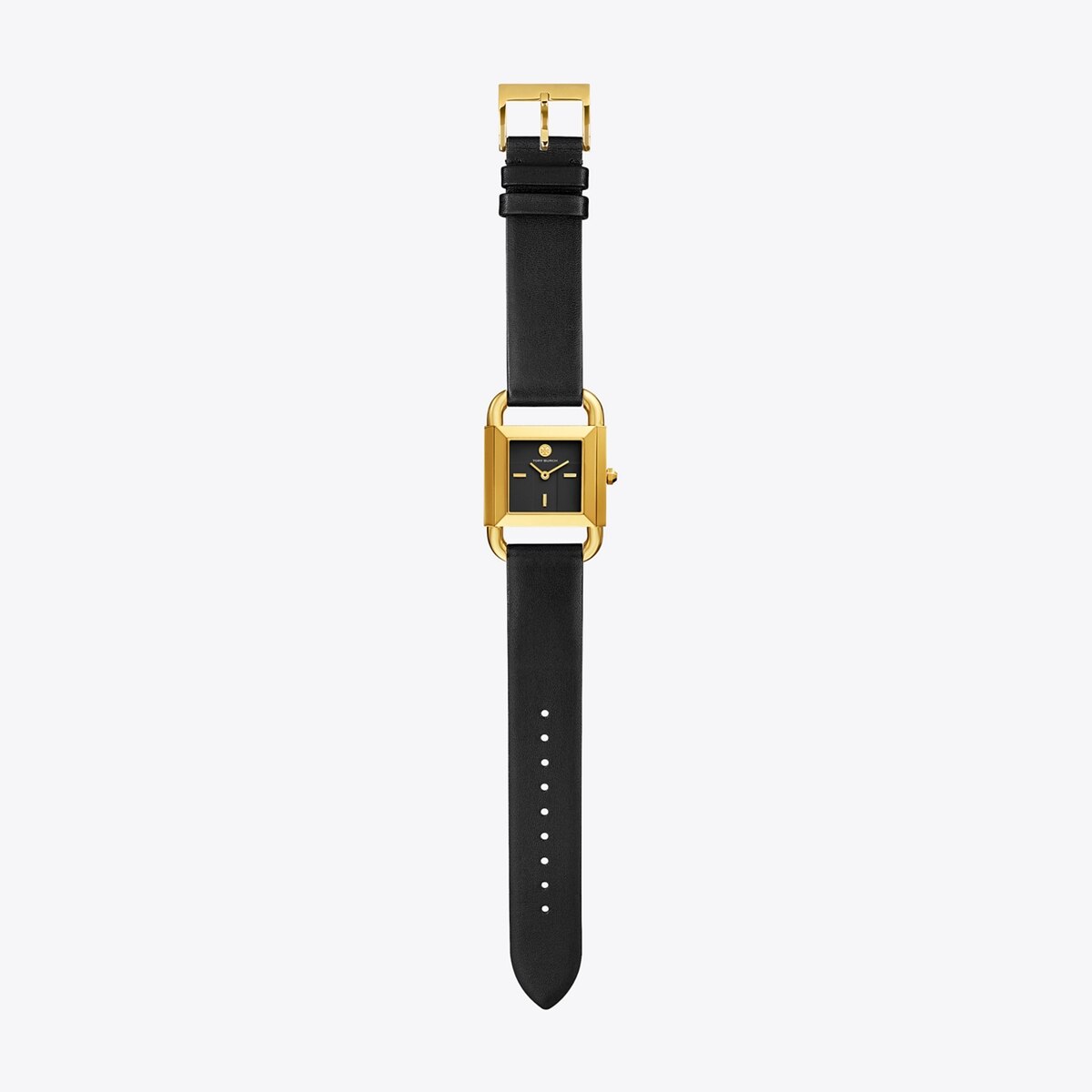 Phipps Watch, Black Leather/Gold-Tone, 29 X 41 MM: Women's Watches | Strap  Watches | Tory Burch EU