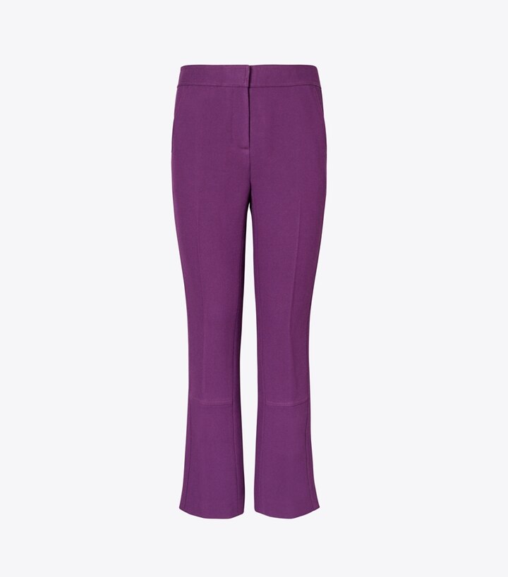 クロップドパンツ 再値下げ: 未使用新品 Tory Burch Phoebe pant 黒US4