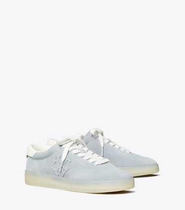 Tory Burch designer sneakers Phoenix Sneaker in VAPOR BLUE / VAPOR BLUE / BIANCO angle