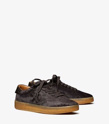 Tory Burch designer sneakers Phoenix Sneaker in COCOA / COCOA angle