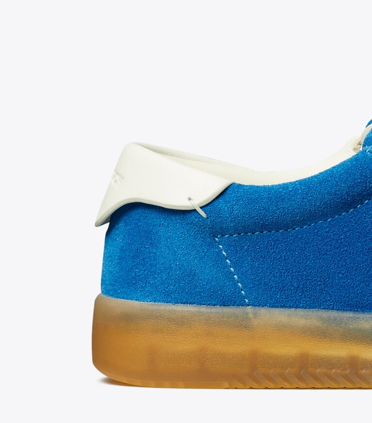 Tory Burch designer sneakers Phoenix Sneaker in BLUE AZURE / BLUE AZURE / WHITE angle