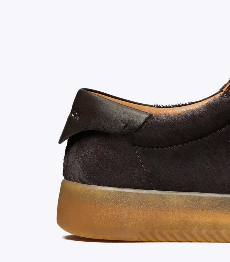 Tory Burch designer sneakers Phoenix Sneaker in COCOA / COCOA angle