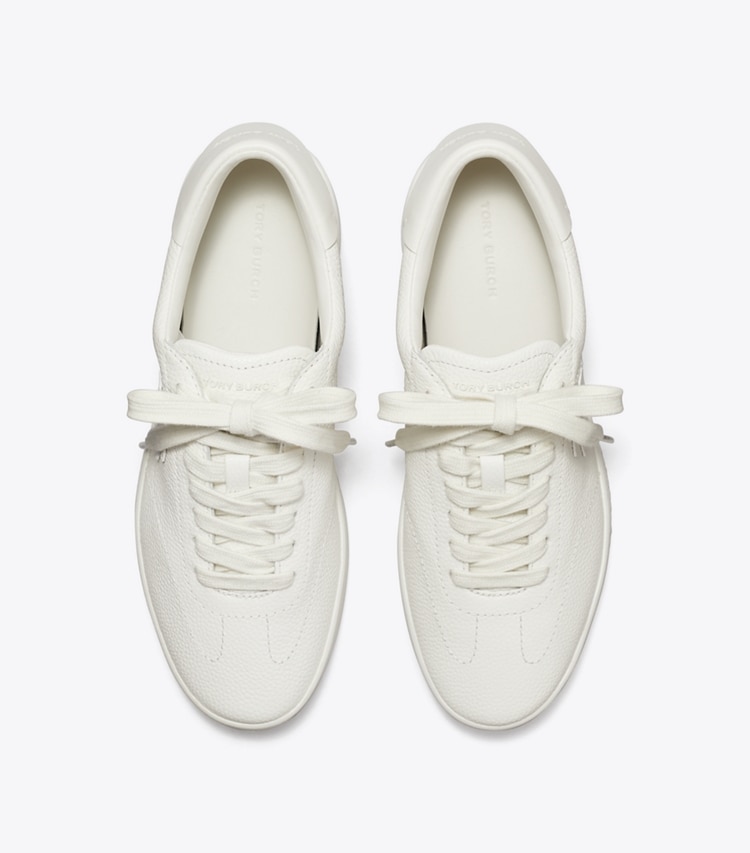 Tory Burch designer sneakers Phoenix Sneaker in WHITE / WHITE overhead