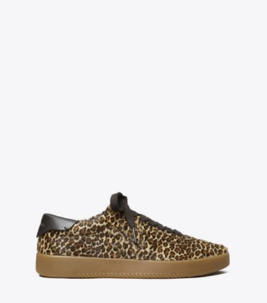 Tory Burch designer sneakers Phoenix Sneaker in LEOPARD MULTI / LEOPARD MULTI side
