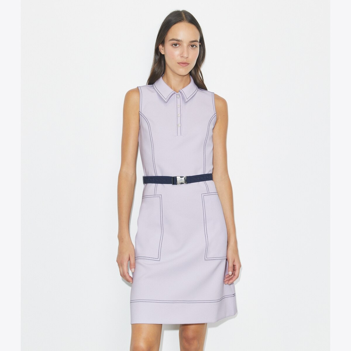 Pick Stitch Golf Dress: Women's Designer Dresses | Tory Burch