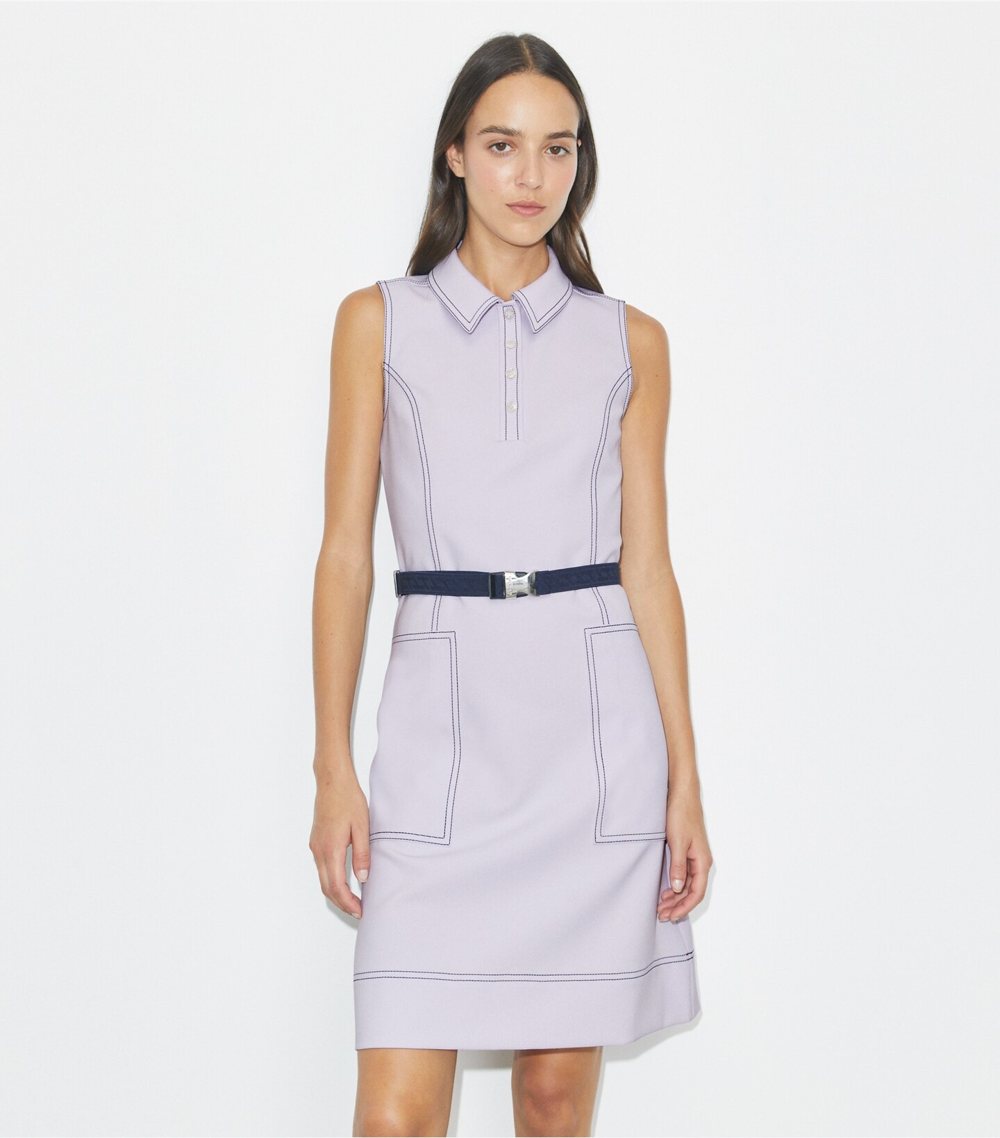 Pick Stitch Golf Dress