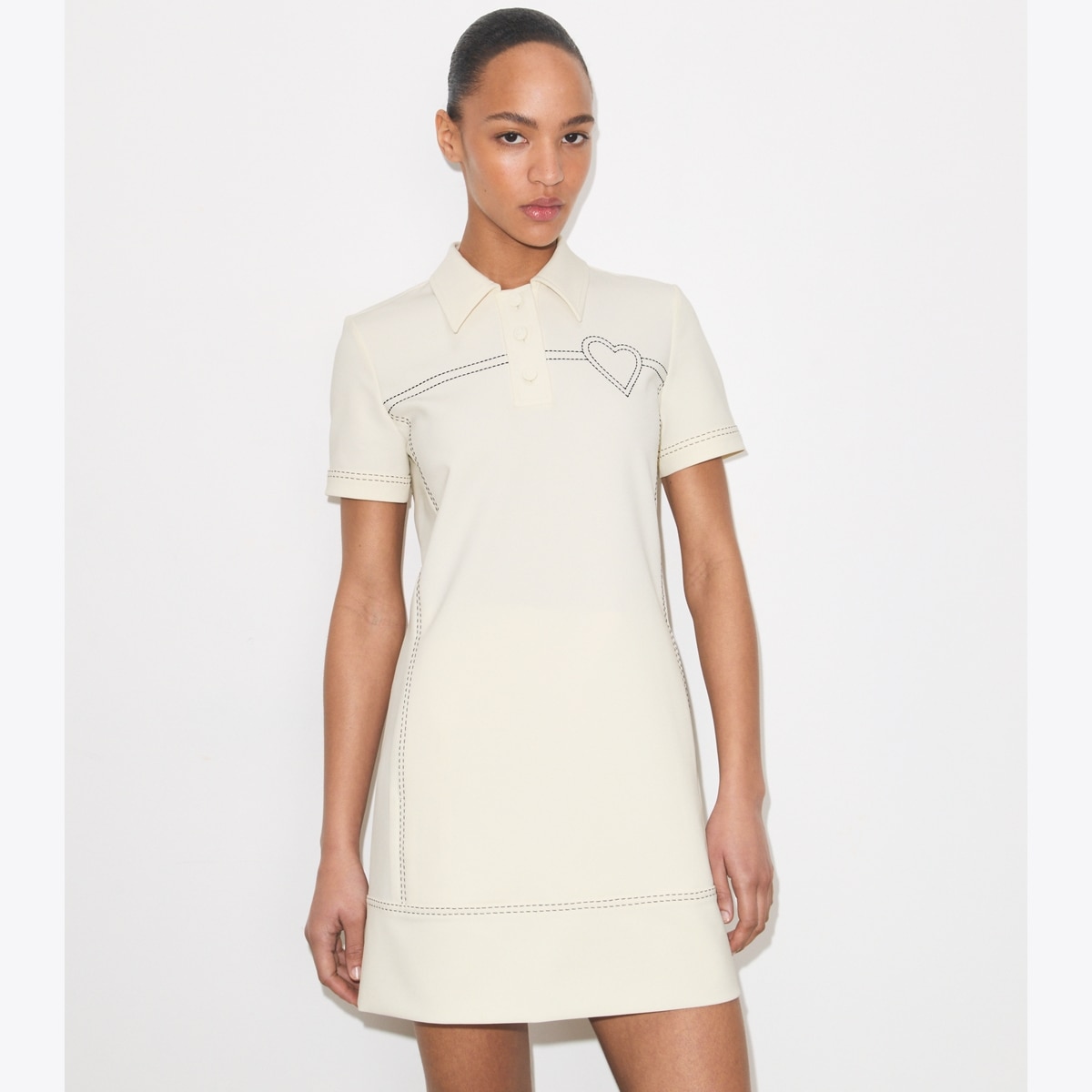 knitted sweater dress women Women's Ease Into It Camel Brown Knit Half-Zip Funnel Collar Longline Sweater Dress | Color: Tan | Size: M