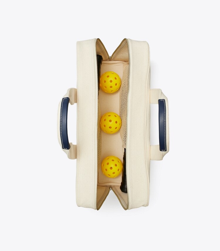 Tory Burch designer Pickleball Set in Natural overhead