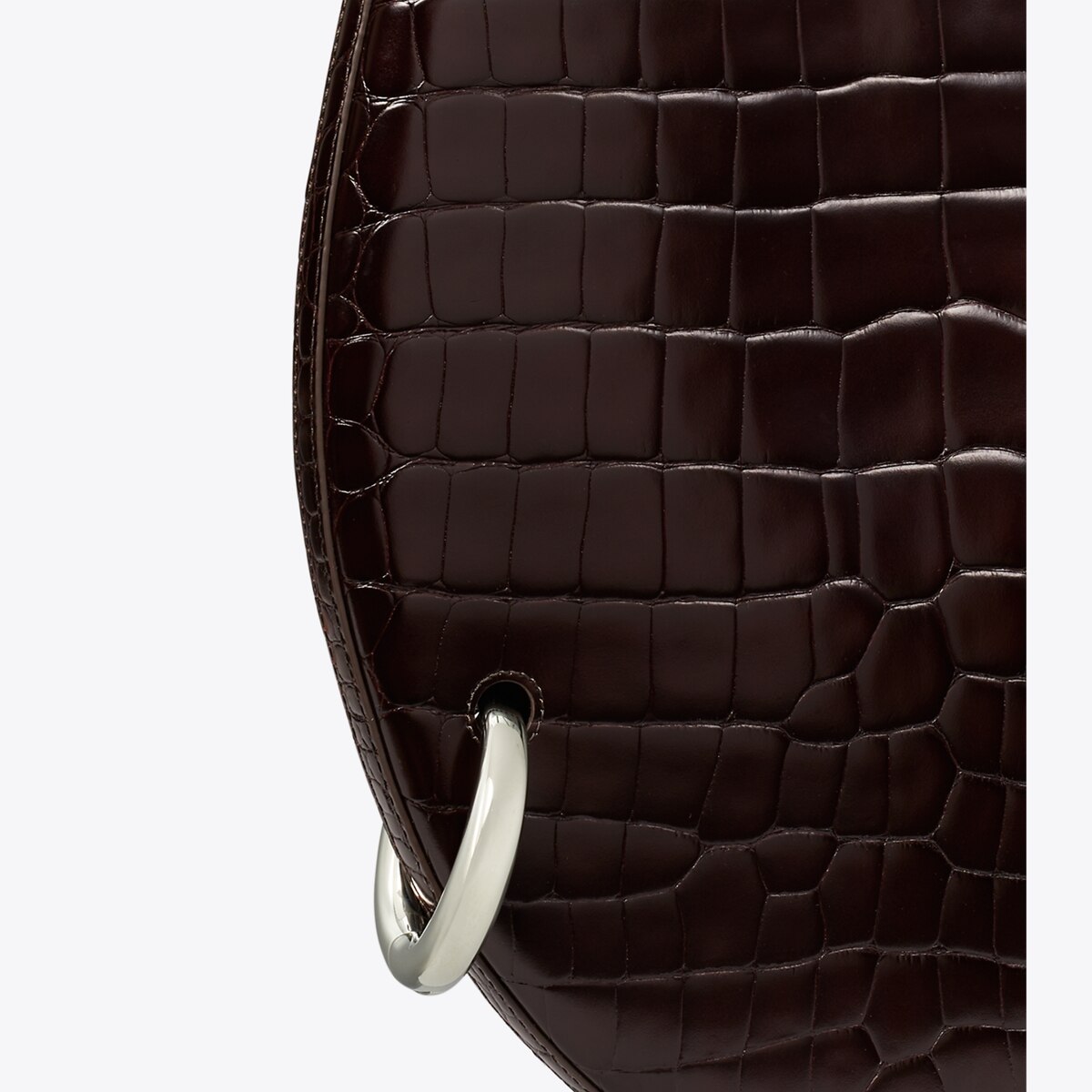 Pierced Croc-Embossed Bag: Women's Designer Shoulder Bags | Tory Burch