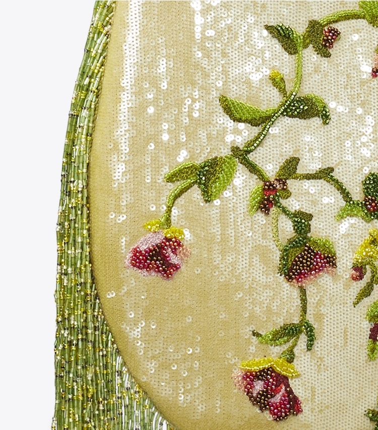 Tory Burch designer shoulder bags Pierced Embellished Small Bag in Multi detail