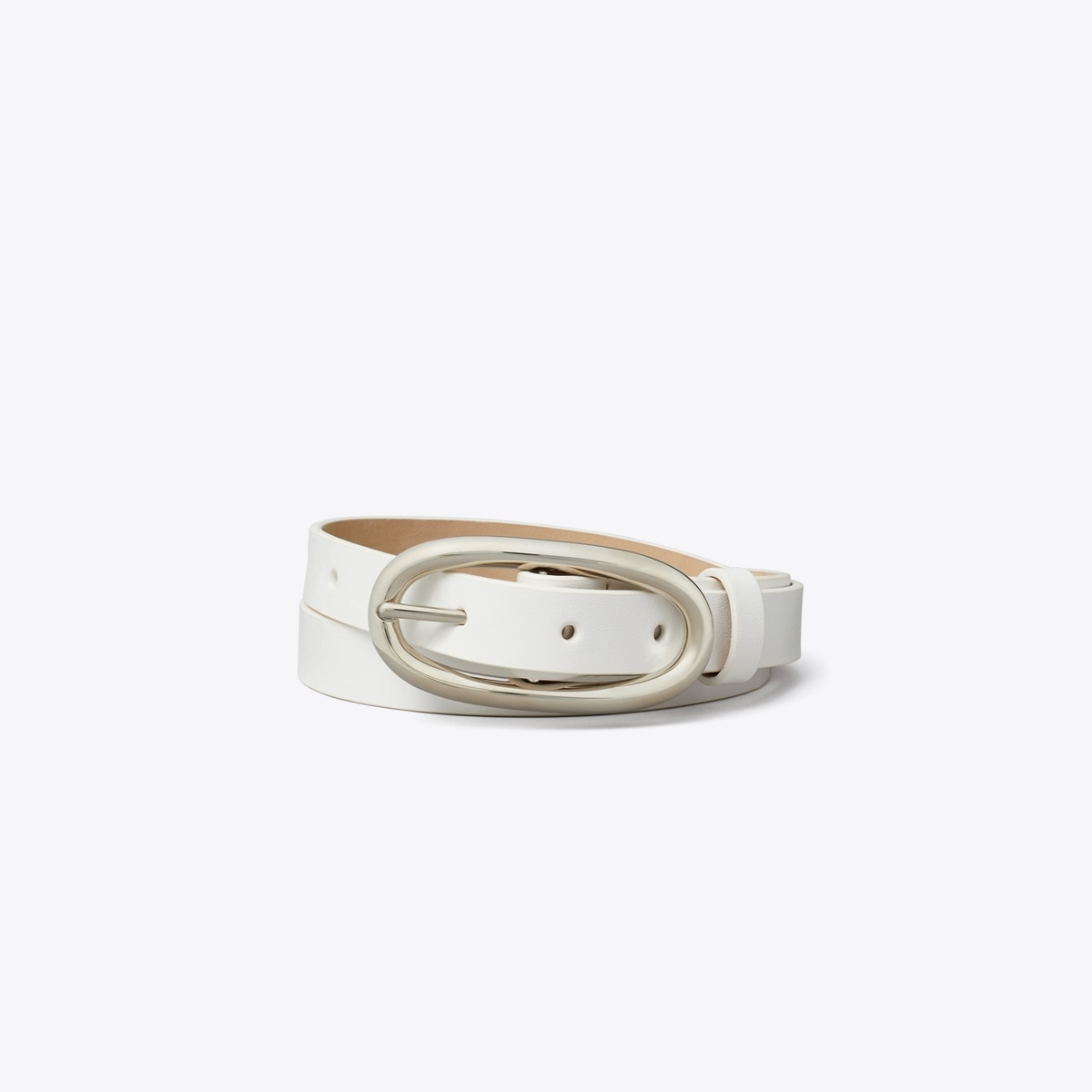 Pierced Large Buckle Belt: Women's Designer Belts | Tory Burch