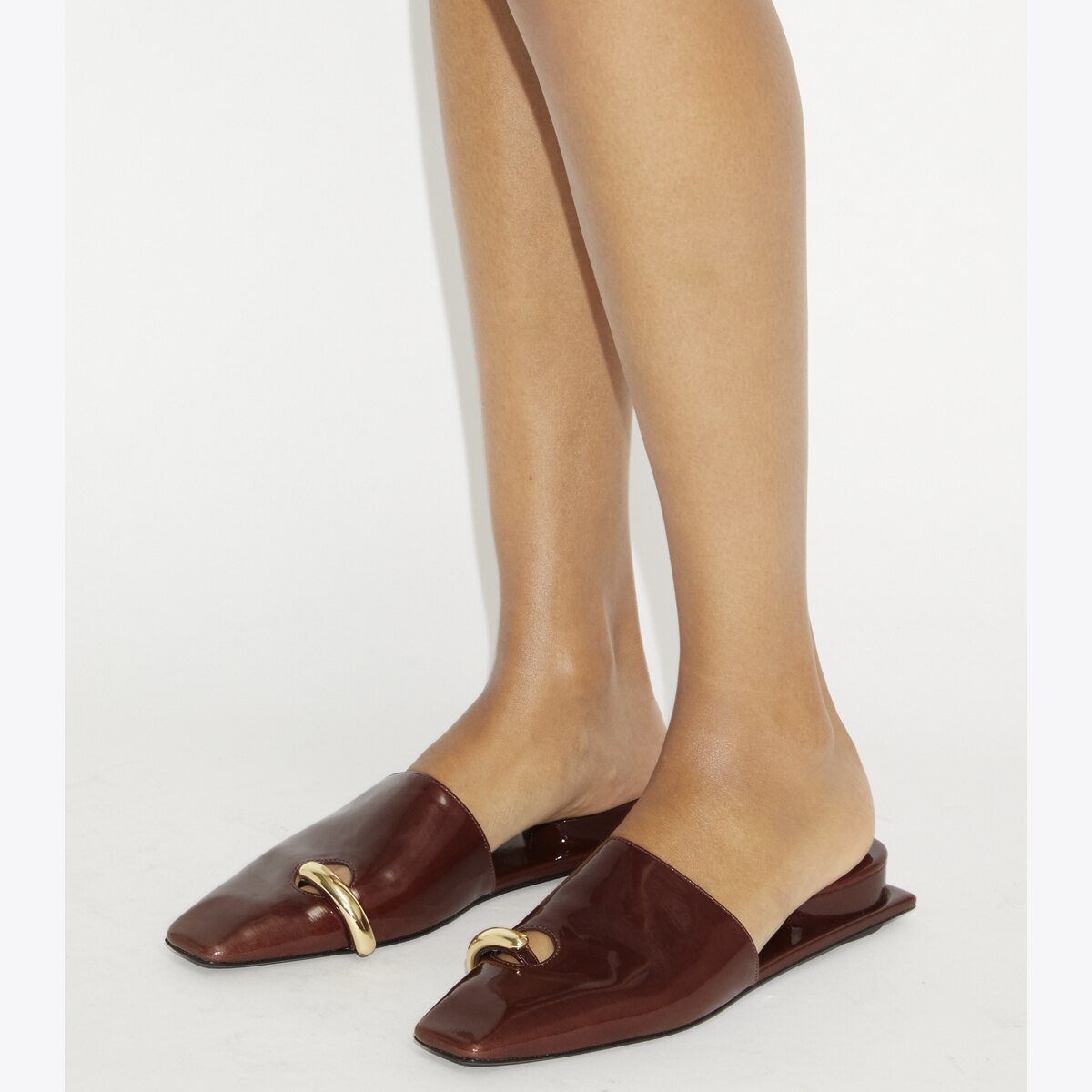 Pierced Mule: Women's Designer Flats | Tory Burch
