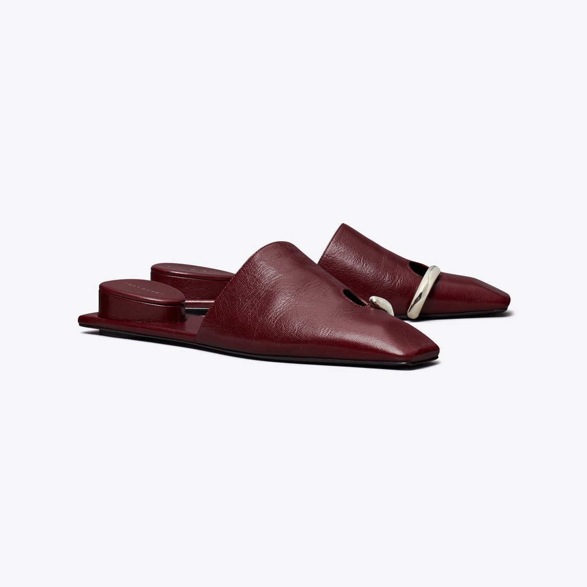 Pierced Mule: Women's Designer Flats | Tory Burch