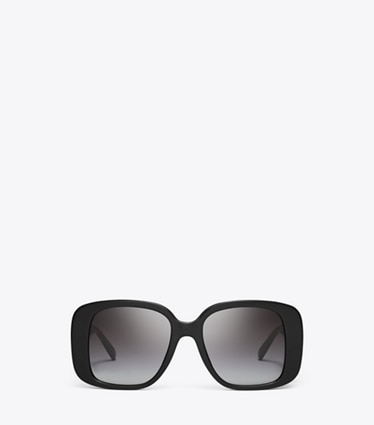 Tory Burch バタフライフレーム サングラス 54mm Black/Ivory Black Ivory - Deoptres