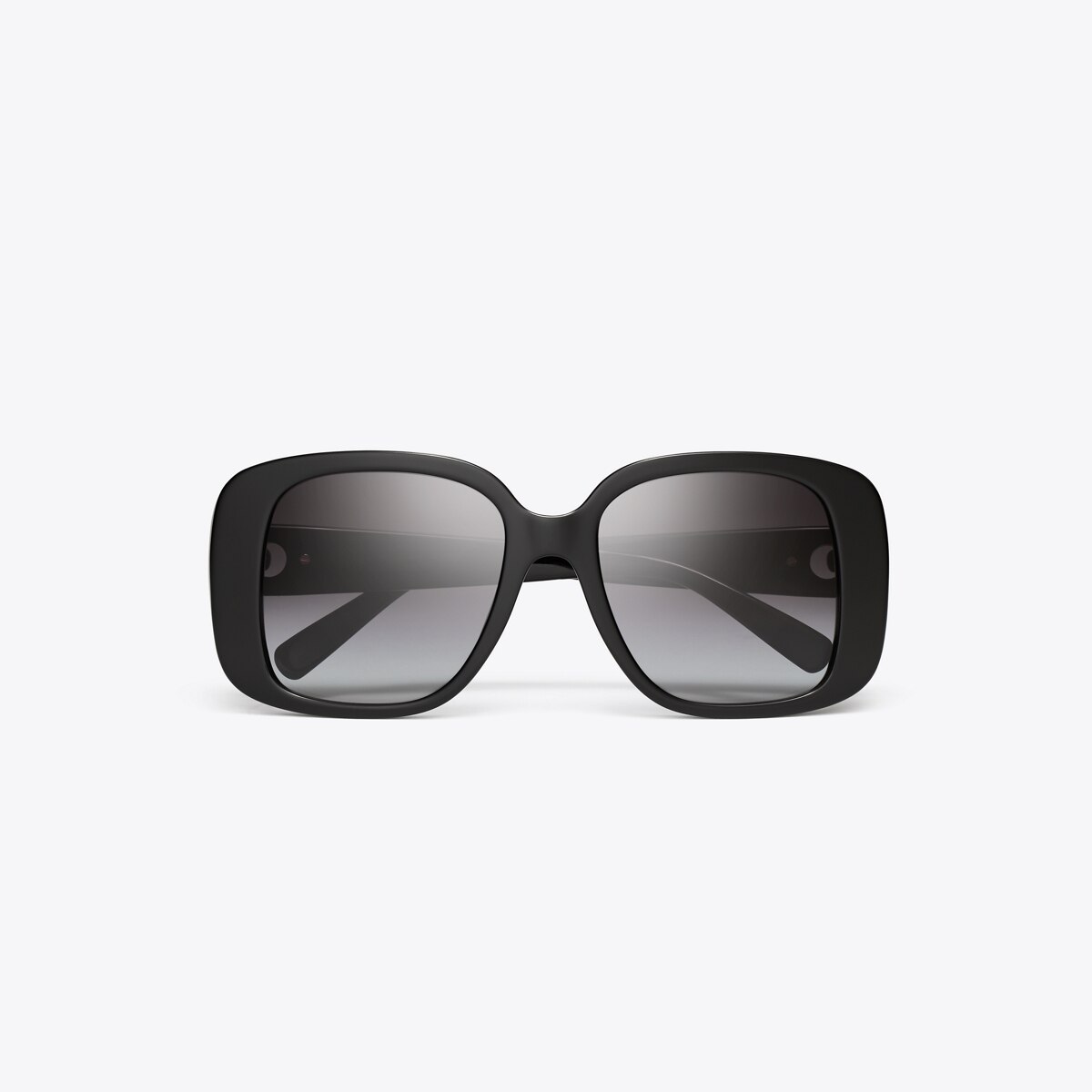 Tory Burch Black Oversized Square Sunglasses miller-oversized-square-  main image 4