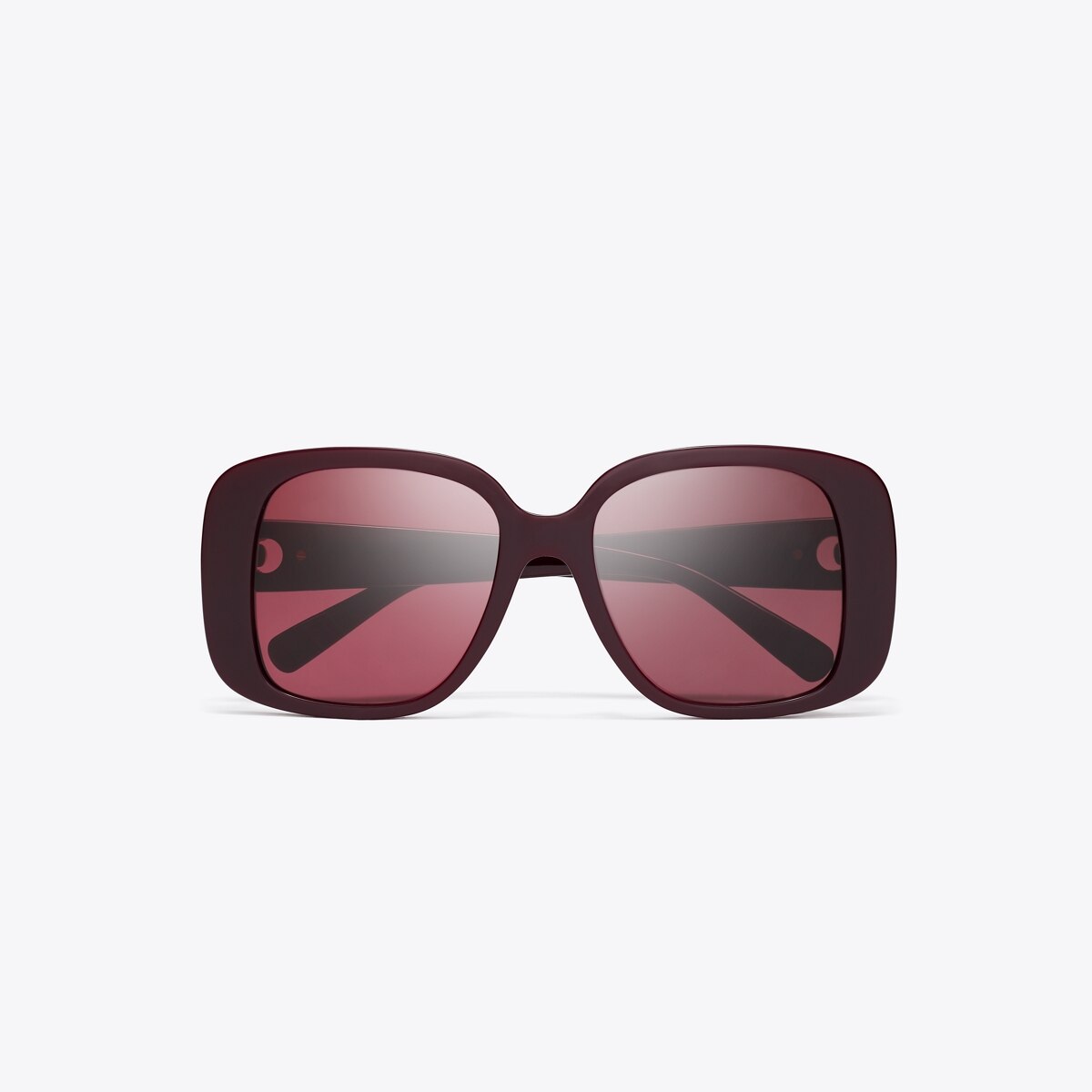 Pierced Oversized Square Sunglasses: Women's Designer