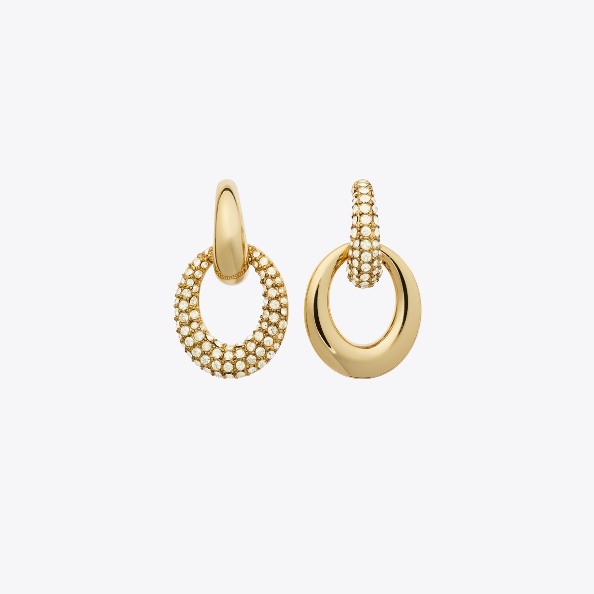 ピアス パヴェ ドアノッカー ピアス: レディース イヤリング＆ピアス